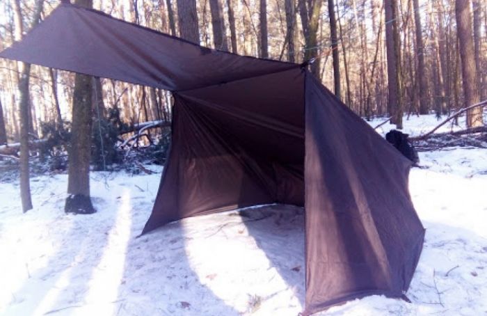Тент - палатка Zimov'e коричневый