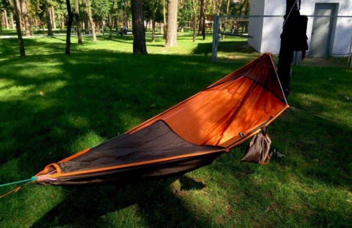 Tourist hammock Skitalec with mosquito net