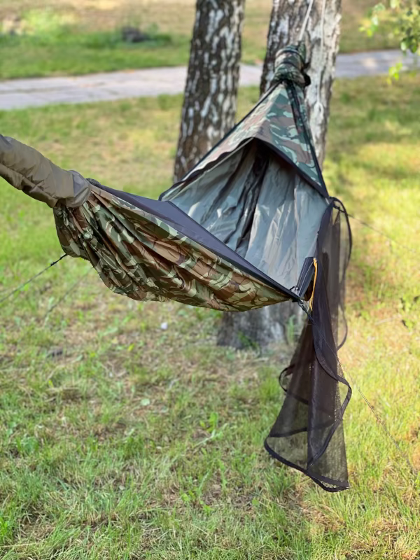 Hammock Piligrim WoodLand with mosquito net