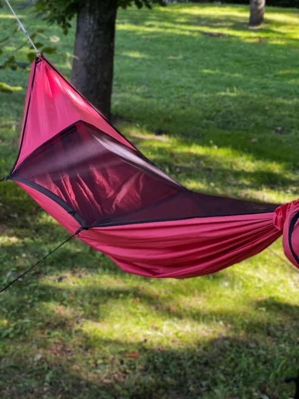 Hammock Skitalec Premium Red with mosquito net