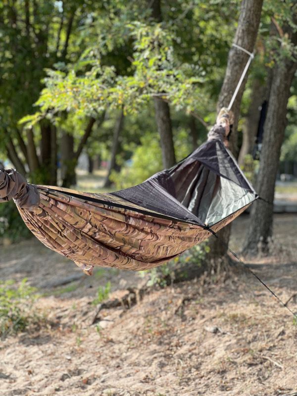 Hammock Piligrim Multicam with mosquito net