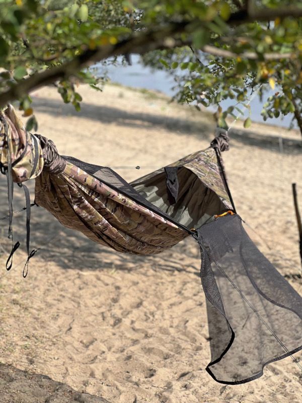 Hammock Piligrim Multicam with mosquito net