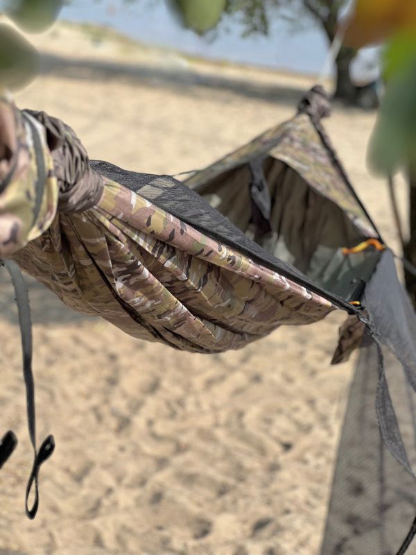 Hammock Piligrim Multicam with mosquito net