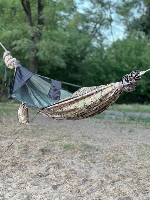 Hammock Piligrim Multicam with mosquito net