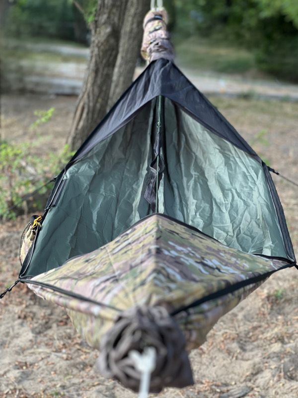 Hammock Piligrim Multicam with mosquito net