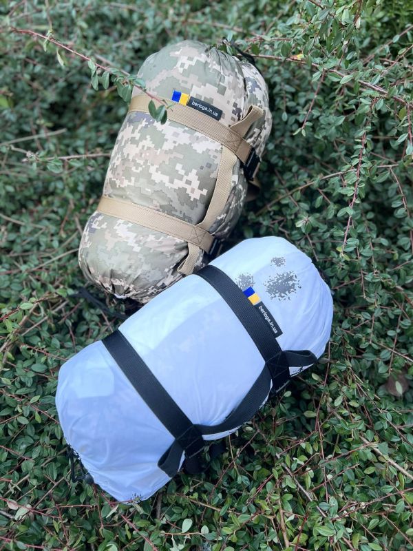 Horizontal compression bag camouflage (HCB)